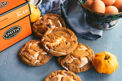 Autumn Leaves Marshmallow Cookies