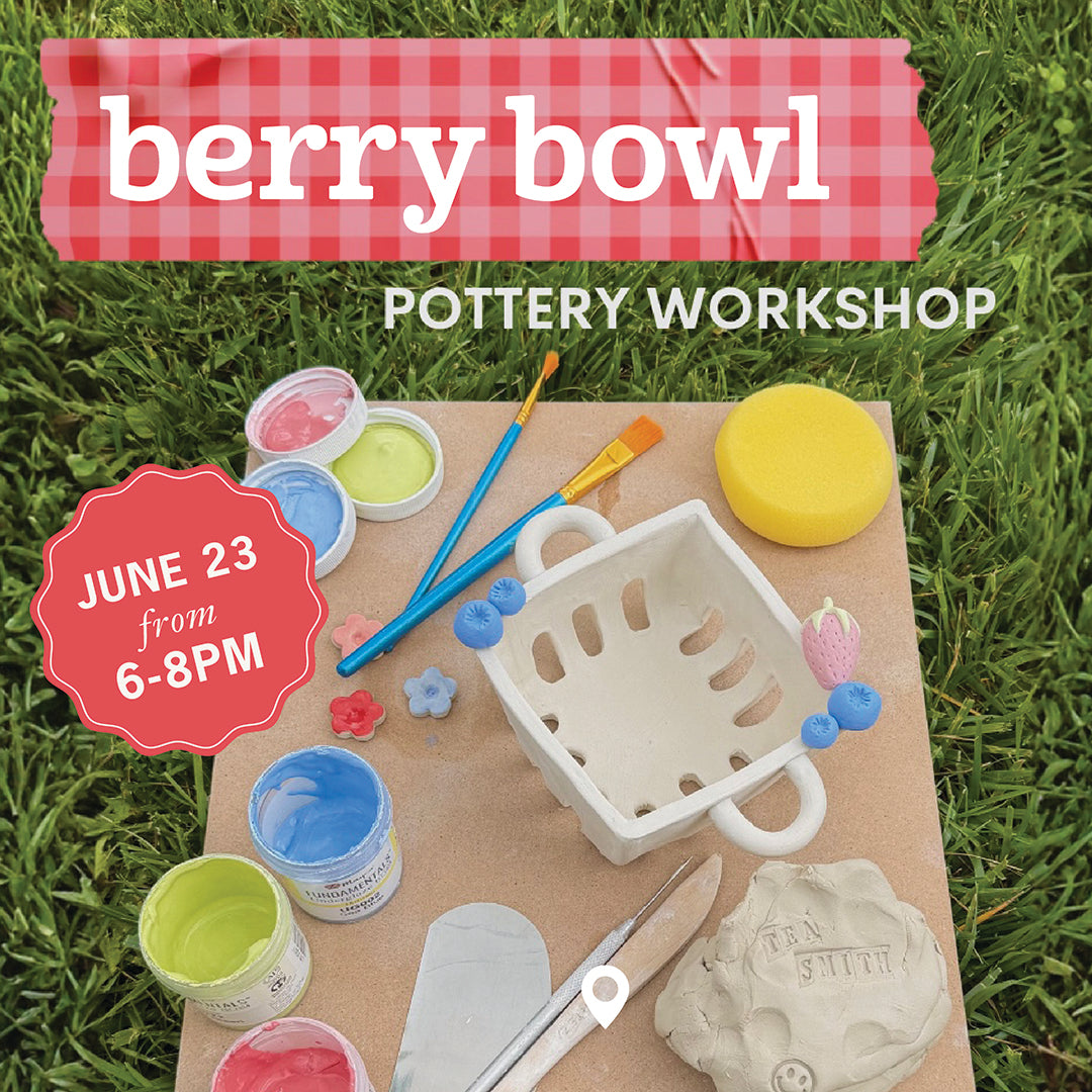 Daisy's Ceramics Workshop: Berry Bowl