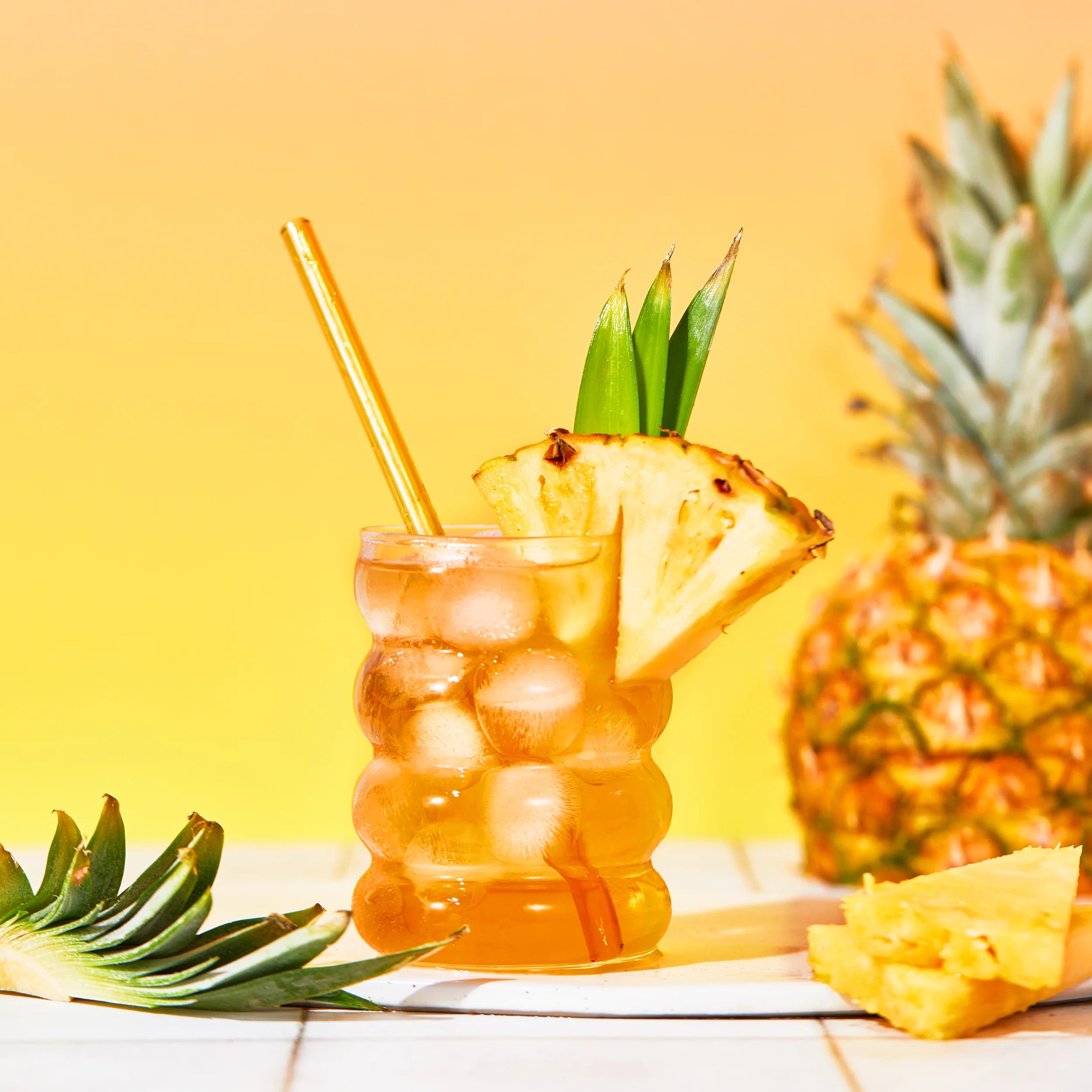 Pineapple Green Iced Tea